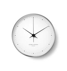 Henning Koppel reloj de pared 30 cm acero/blanco