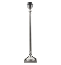 Margot Lampfot 51 cm Antiksilver