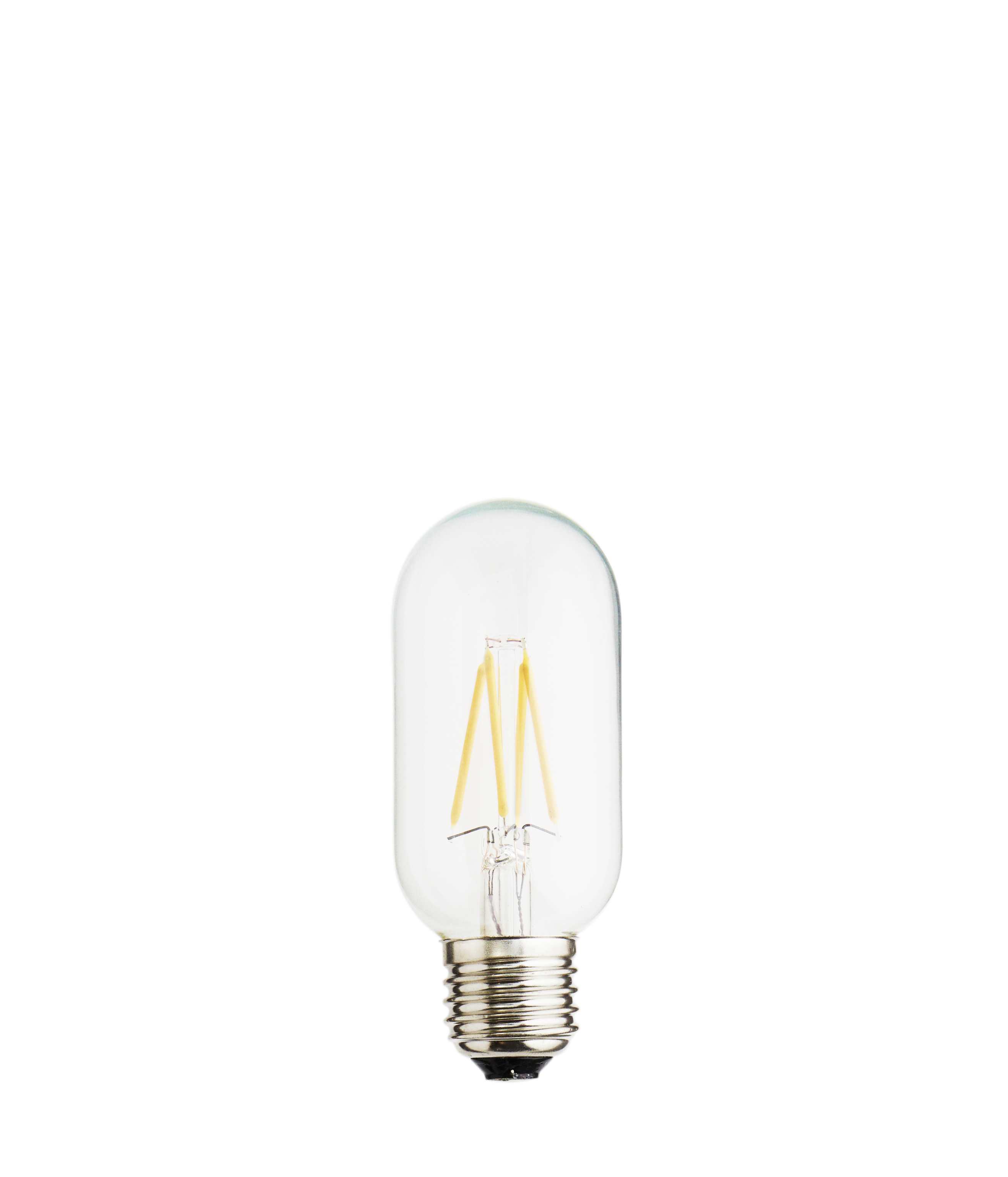 LED lampe E27 4W Ø 5 cm - Sølv