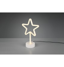 Star LED Bordslampa Vit