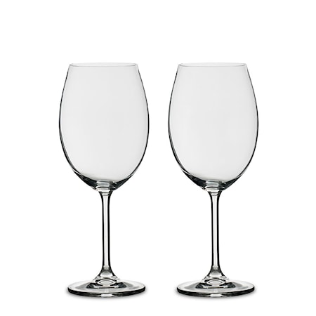 BITZ Rødvinsglas 58 cl 2 stk. klar