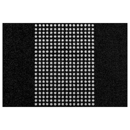 Dots All-round Matta 70x150 cm Svart