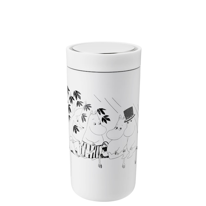 To Go Click vacuum insulated cup, 0.4 l. - soft white - Moomin