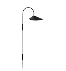 Arum Swivel Vägglampa Tall 127 cm Svart