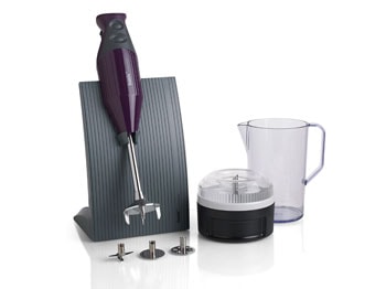 Stavmixer Swissline 200 watt Aubergine