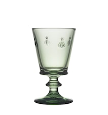 Abeille vinglass 24 cm 6-pakning grønn