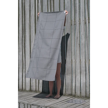 Calm Håndkle To Wrap 160 x 70 cm Mørkegrå