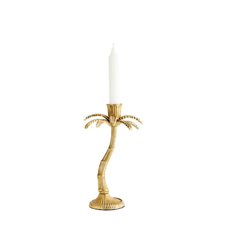 Palm candle holder