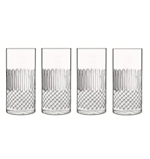 Diamante Beer Glass / Long Drink Glass 4 Pcs 48 cl