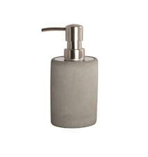 Soap Dispenser Cement O 8x17 cm Gray