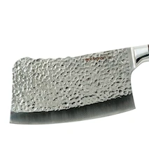 Cleaver 5Cr15, cuchillo de carnicero con punta afilada