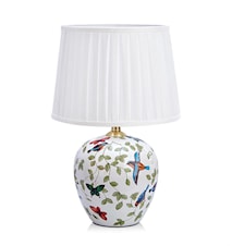 Lampe de table Mansion grand motif/blanc