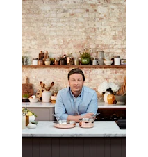 Jamie Oliver Premium Copper kasserolle 16 cm + lokk