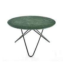 Big O table Matbord Green Indio/Svart Ø120 cm