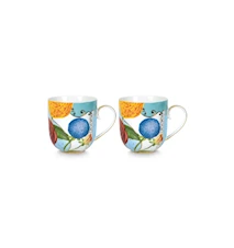 Royal Mugg Set om 2 Small 26cl Mönster