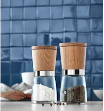 Ceramill molinillo de sal y pimienta roble/transparente 13,8 cm