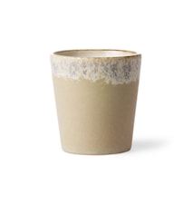 70's Ceramic Mug Beige