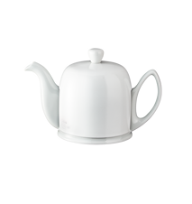 Salam Monochrome Teekanne 4 Tassen Weiß