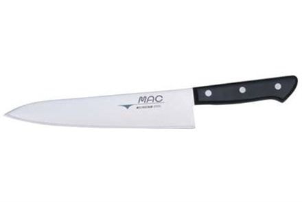 Universalkniv Chef Trähandtag Svart 21 cm