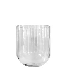 SIMPLE Glas Vas Klar Small