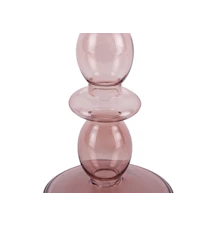 Art bubbles Ljusstake Glas Medium Faded Pink