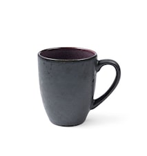 Mug 30 cl noir/violet BITZ