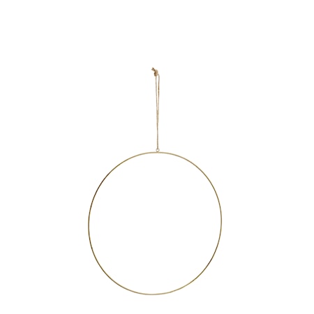 Decoration Ring Ø 39cm Brass