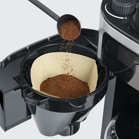 Kaffebryggare med Kvarn 10 Koppar, Touch