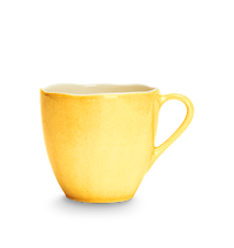 Organic kaffekopp Gul 60 cl