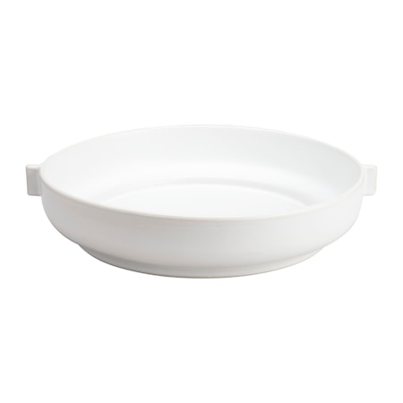 Serveringsfad Hvid Sand 30x7 cm