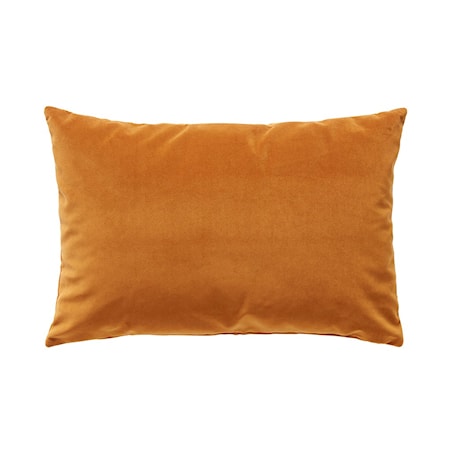 Tyyny täytteellä Velour Oranssi 60×40 cm
