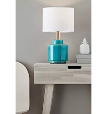 Cous Bordlampe 41 cm blå/Hvit
