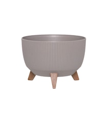 Roma Line ECO Blomkruka med ben 33 cm Grå