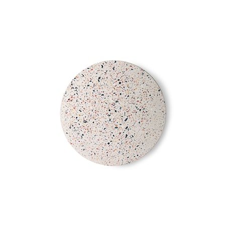 Terrazzo Serveringsbricka M Ø20 cm Betong