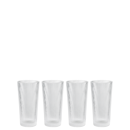 Pilastro Long drink Glas 30 cl 4-Pack Klar