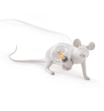 Mouse Valaisin Lie Down - Valkoinen