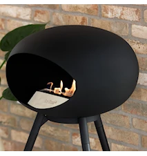 Le Feu Dome Ground High Eldstad 79 cm Svart