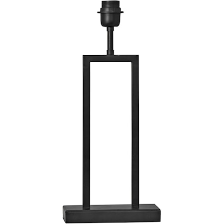 Lampe de table Rod noir 47 cm