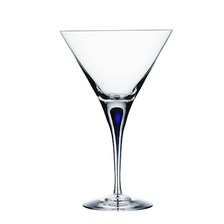 Orrefors Intermezzo sininen Martini 21 cl