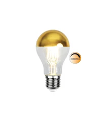Lichtbron LED 352-95 Spiegelende bovenkant Goud Dimbaar E27