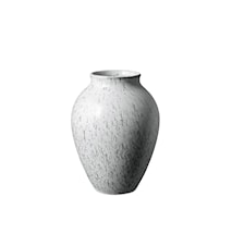 Vase Weiß/Grau 20 cm