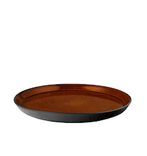Gastro Plate Ø 27 cm Black/Amber