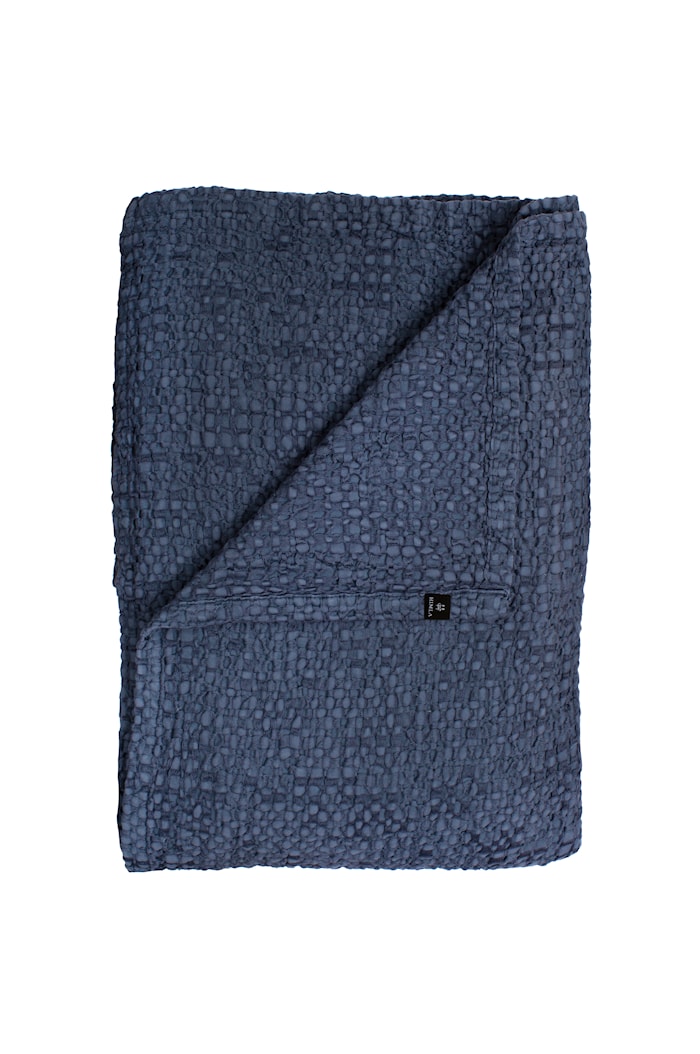 Dani BEDSPREAD indigo 160x260 -GOTS