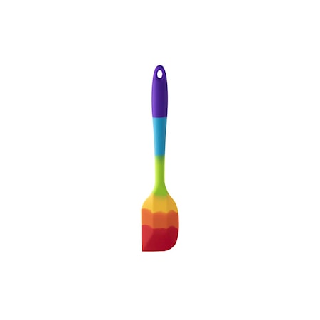 Rainbow Nuolija 27 cm Silikoni Sateenkaarenvärinen