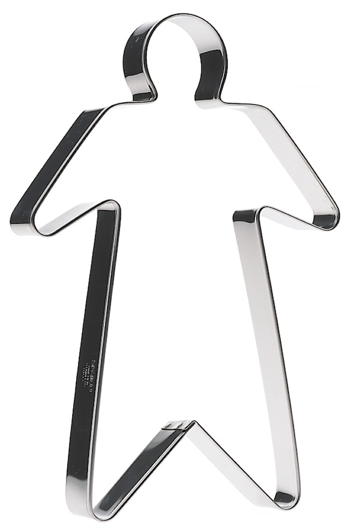 Cookie Cutter Man 20 cm Stainless Steel