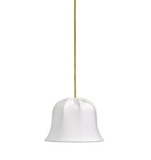 Bell Fløyel Hvit 22cm