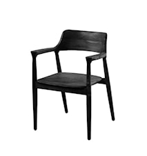 York Armstol Svart 57 x 54 x 78 cm