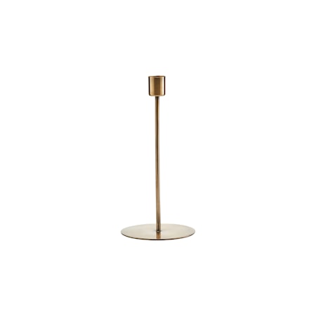 House Doctor Ljusstake Anit Antique brass Ø9,5×20 cm