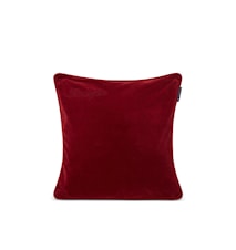 Putetrekk Økologisk Fløyel 50 x 50 cm Rød