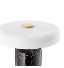 Trip Bordlampe Ø17x21 cm Marmor Kull/Matt Opal